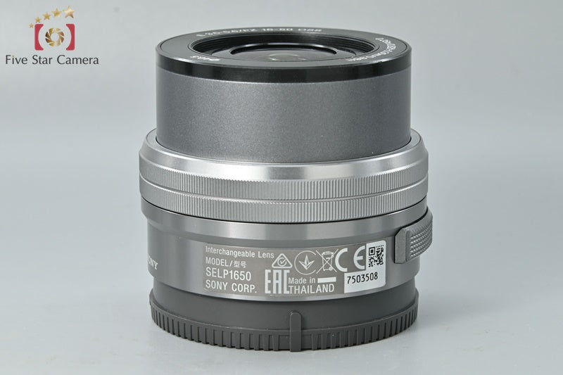 SONY E PZ 16-50mm f/3.5-5.6 OSS SELP1650 Black Sony E Mount