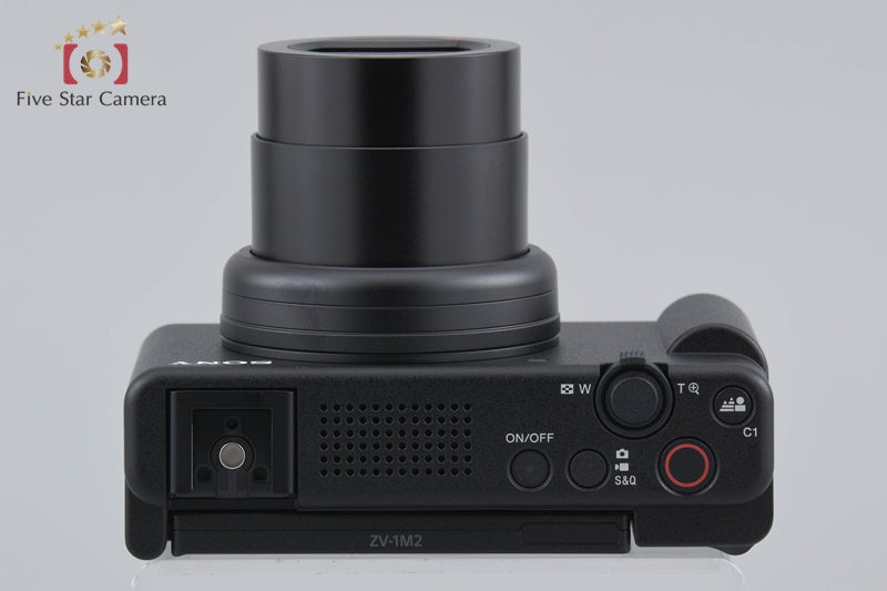 Sony VLOGCAM ZV-1M2 Black 20.1 MP Digital Camera w/ Box Japanese Only