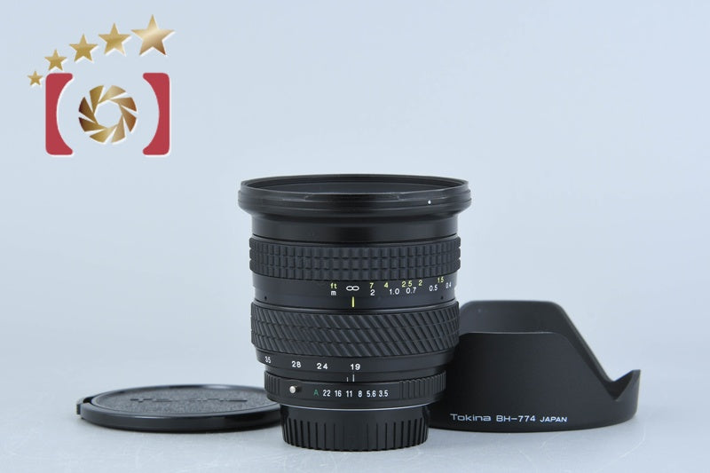 Very Good!! Tokina AF 19-35mm f/3.5-4.5 for Pentax
