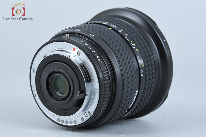 Very Good!! Tokina AF 19-35mm f/3.5-4.5 for Pentax