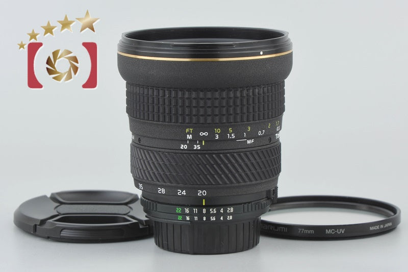 Tokina AT-X PRO 20-35mm f/2.8 Aspherical for Nikon
