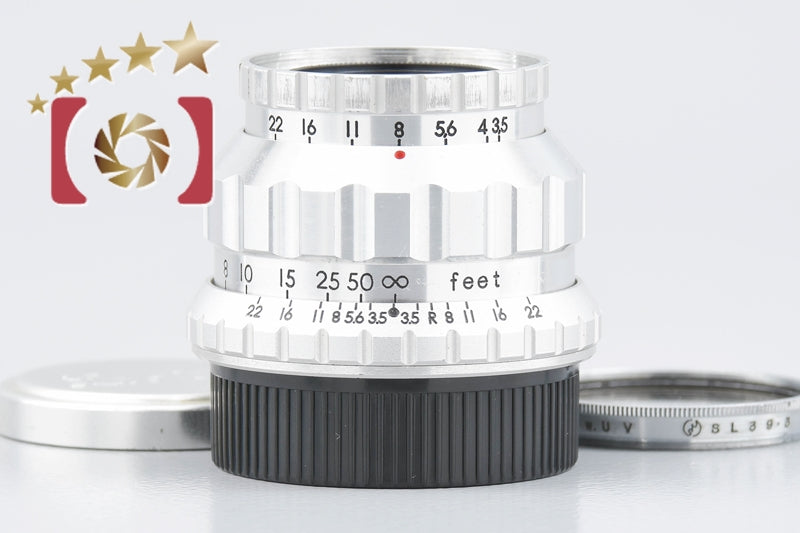 2023.01 Overhauled!! Tokyo Kogaku Topcor 50mm f/3.5 L39 LTM Leica Thread Mount