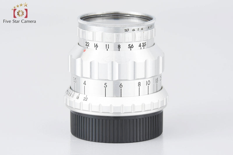 2023.01 Overhauled!! Tokyo Kogaku Topcor 50mm f/3.5 L39 LTM Leica Thread Mount