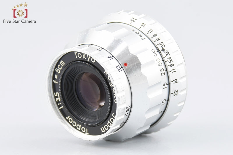 2023.01 Overhauled!! Tokyo Kogaku Topcor 50mm f/3.5 L39 LTM Leica Thread Mount
