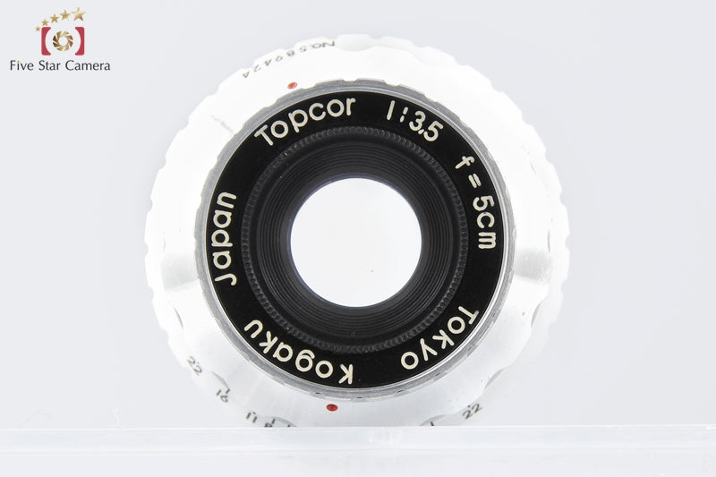 2023.01 Overhauled!! Tokyo Kogaku Topcor 50mm f/3.5 L39 LTM Leica Thread Mount