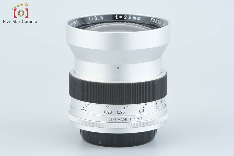 Tokyo Kogaku RE,Auto-Topcor 25mm f/3.5 Exacta Mount
