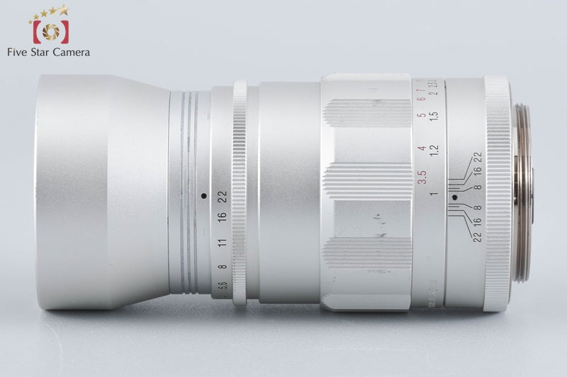 Voigtlander APO-LANTHAR 90mm f/3.5 MC Silver L39 LTM Leica Thread Mount Lens