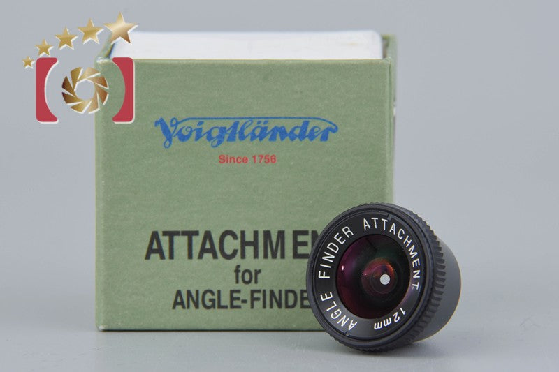 Voigtlanderアングルファインダー Voightlander Angle Finder 12mm Attachment for Hasselblad SWC w/ Box [N