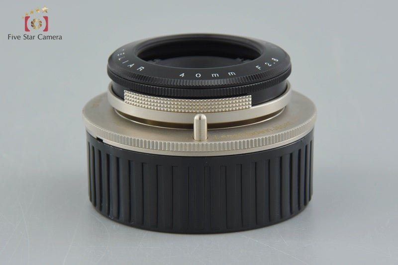 Excellent!! Voigtlander Heliar 40mm f/2.8 Lens for VM-E Close Focus Adapter