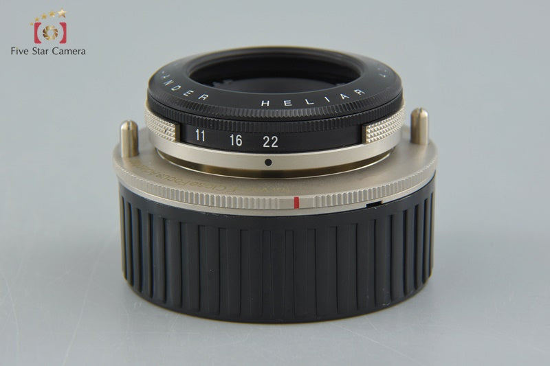 Excellent!! Voigtlander Heliar 40mm f/2.8 Lens for VM-E Close Focus Adapter