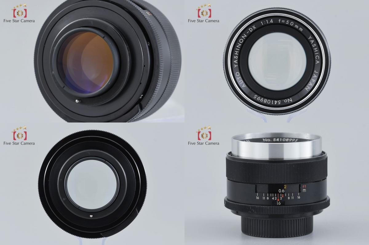 Yashica AUTO YASHINON-DX 50mm f/1.4 M42 Mount Lens