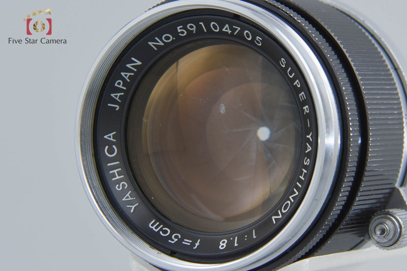 "As-Is" YASHICA SUPER-YASHINON 50mm f/1.8 L39 LTM Leica Thread Mount Lens