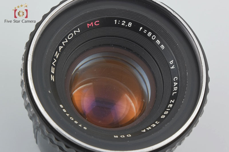 Zenza Bronica ZENZANON MC 80mm f/2.8 by Carl Zeiss Jena DDR for S2 / EC
