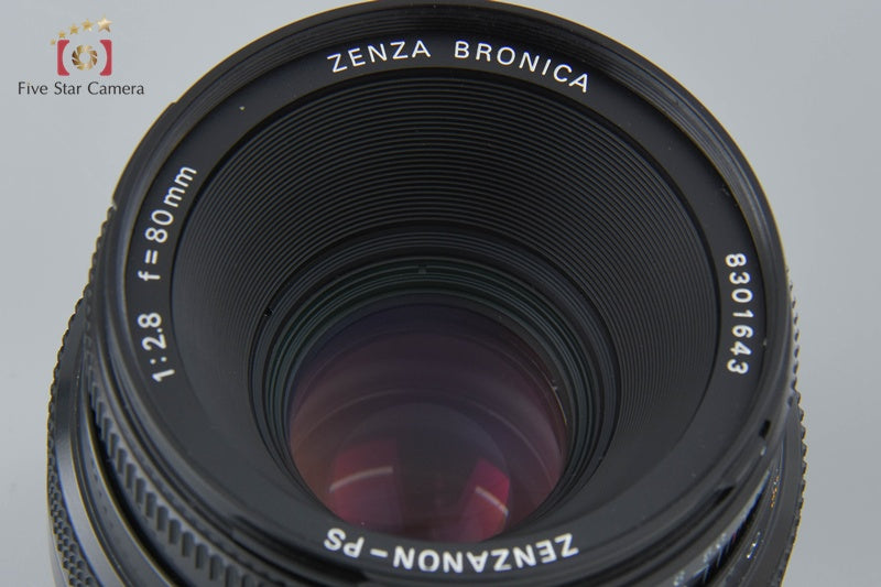 Never Used!! Zenza Bronica ZENZANON-PS 80mm f/2.8 for SQ