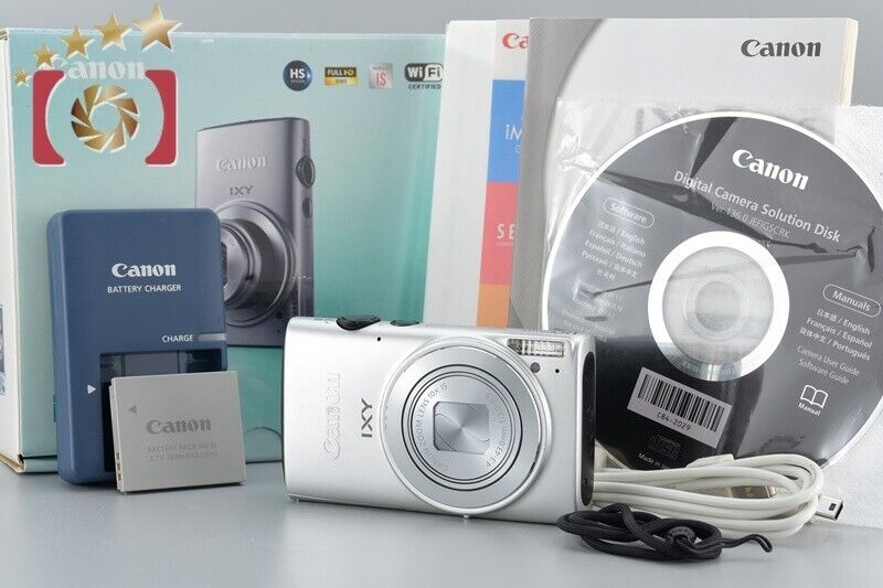 Near Mint!! Canon IXY 610F Silver 12.1 MP Digital Camera w/Box