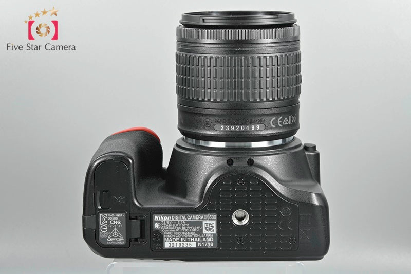 Nikon D5300 Black 24.2 MP DSLR Camera AF-P 18-55 G VR Lens