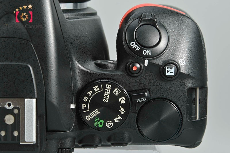 Nikon D5300 Black 24.2 MP DSLR Camera AF-P 18-55 G VR Lens