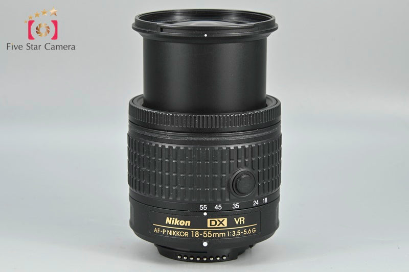 Nikon D5300 Black 24.2 MP DSLR Camera AF-P 18-55 G VR Lens