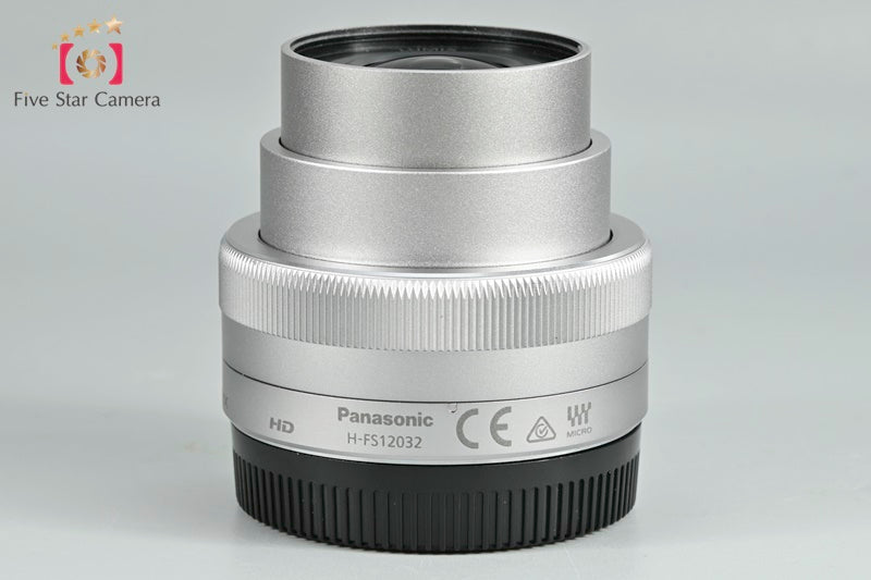 Panasonic LUMIX G VARIO 12-32mm f/3.5-5.6 ASPH. MEGA O.I.S. H-FS12032 Silver
