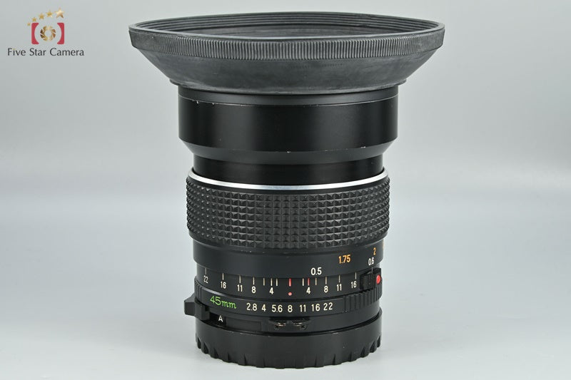 Mamiya SEKOR C 45mm f/2.8 for 645