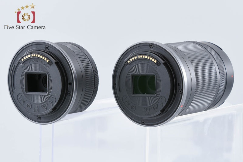 "Count 1,000" Canon EOS R50 Black 24.2 MP RF-S 18-45 55-210 Lenses from Japan