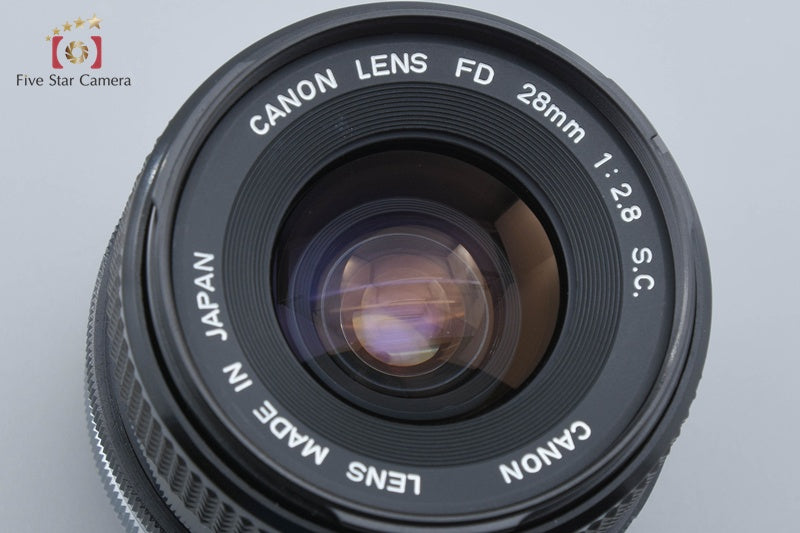 Canon FD 28mm f/2.8 S.C.