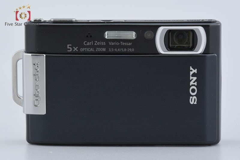 Sony Cyber-shot DSC-T200 Black 8.1 MP Digital Camera [Japanese Language Only]