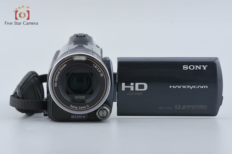 SONY HANDYCAM HDR-CX550V Full Hi-Vision Camcoder [Japanese Language Only]