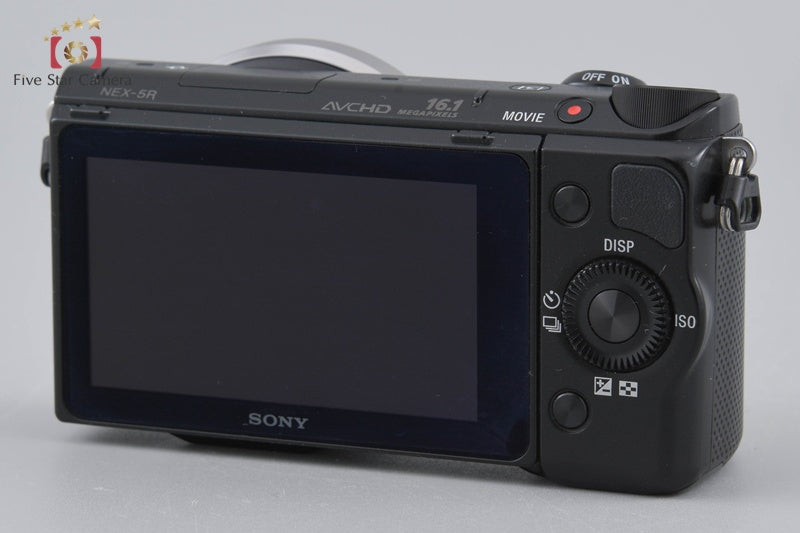 Count 4,548 Sony α NEX-5R Black 16.1 MP 16-50 Lens [Japanese Language Only]