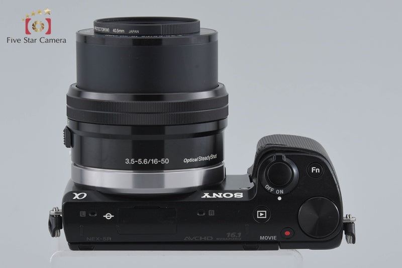 Count 4,548 Sony α NEX-5R Black 16.1 MP 16-50 Lens [Japanese Language Only]