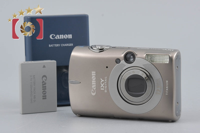 Canon IXY Digital 2000 IS Gold 12.1 MP Digital Camera