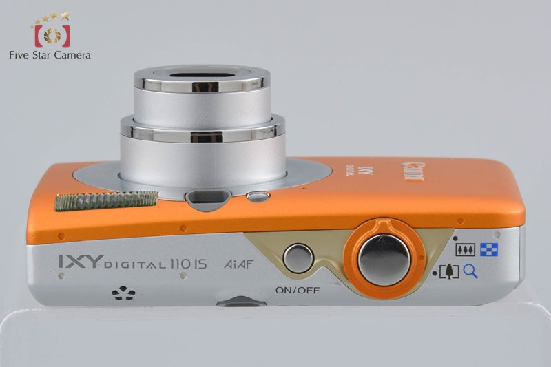 Canon IXY Digital 110 IS Orange 10.0 MP Digital Camera