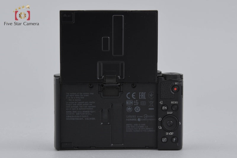 SONY Cyber-shot DSC-WX500 Black 18.2 MP Digital Camera [Japanese Language Only]