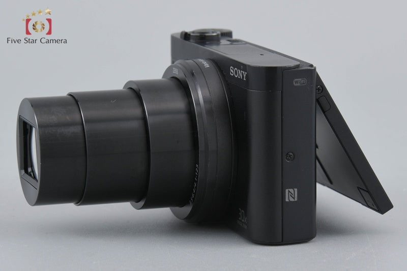 SONY Cyber-shot DSC-WX500 Black 18.2 MP Digital Camera [Japanese Language Only]