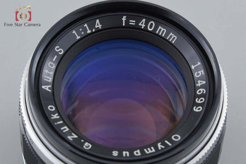 Olympus G.ZUIKO AUTO-S 40mm f/1.4 for PEN FT / FV / F