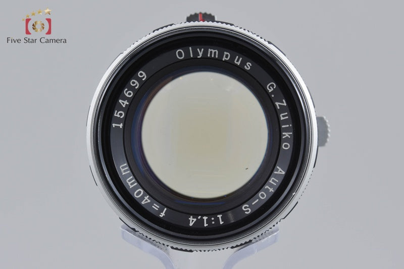 Olympus G.ZUIKO AUTO-S 40mm f/1.4 for PEN FT / FV / F