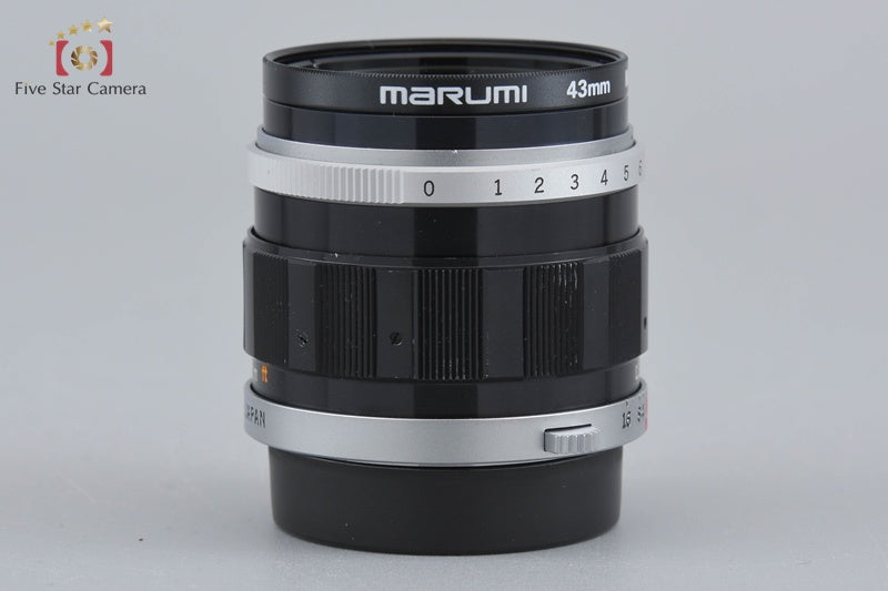 Olympus G.ZUIKO AUTO-S 40mm f/1.4 for PEN FT / FV / F