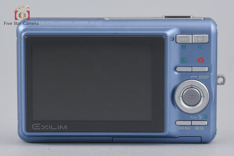 CASIO EXILIM EX-Z77 Blue 7.2 MP Digital Camera