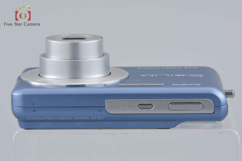 CASIO EXILIM EX-Z77 Blue 7.2 MP Digital Camera