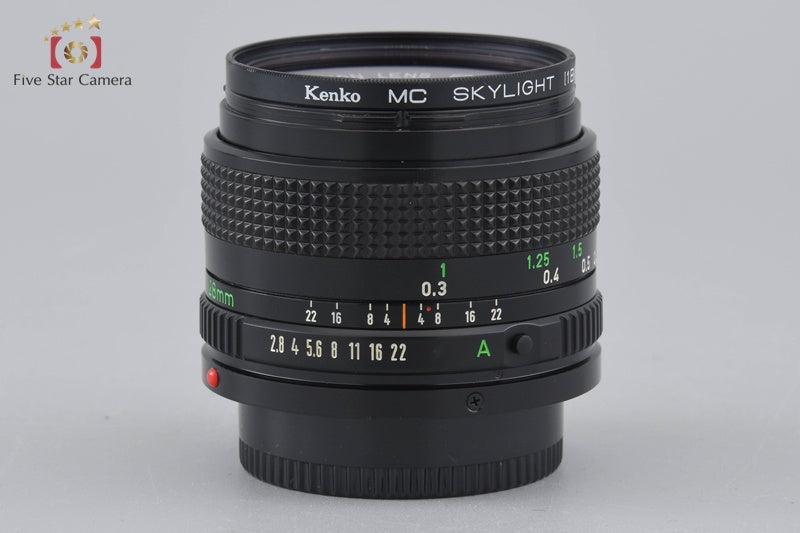 Canon New FD 28mm f/2.8