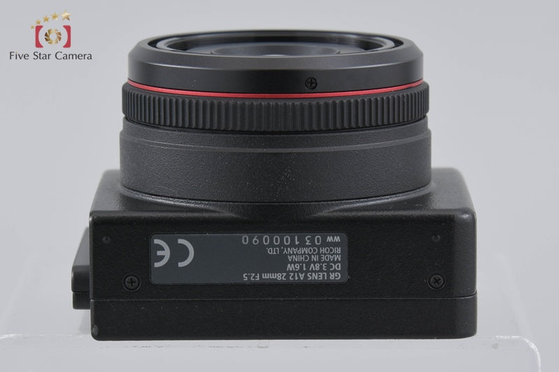 Ricoh GR Lens A12 28mm f/2.5 for GXR