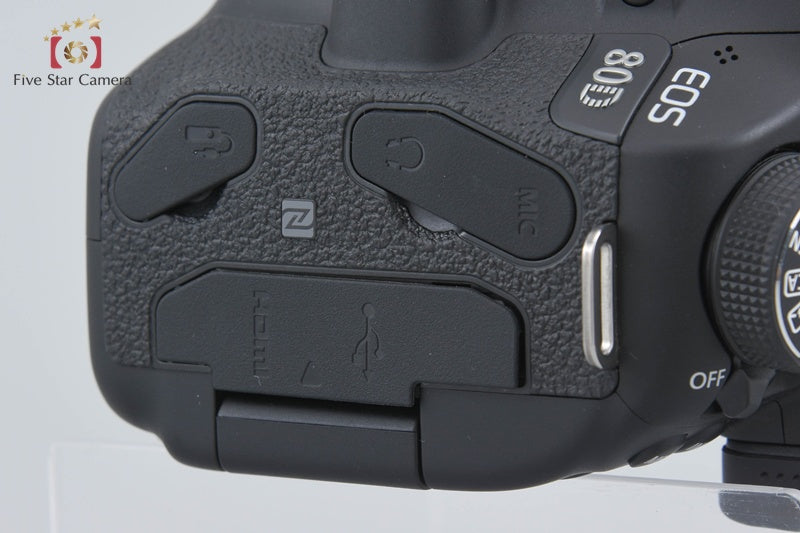 Shutter count 4,797 Canon EOS 80D 24.2 MP Digital SLR Camera Body