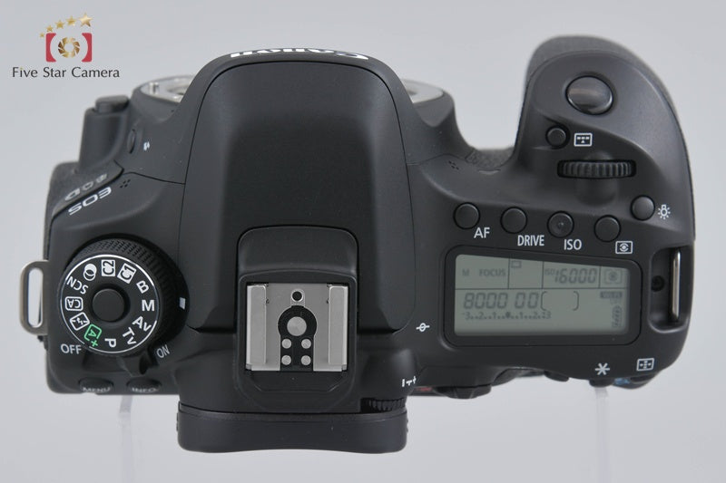 Shutter count 4,797 Canon EOS 80D 24.2 MP Digital SLR Camera Body