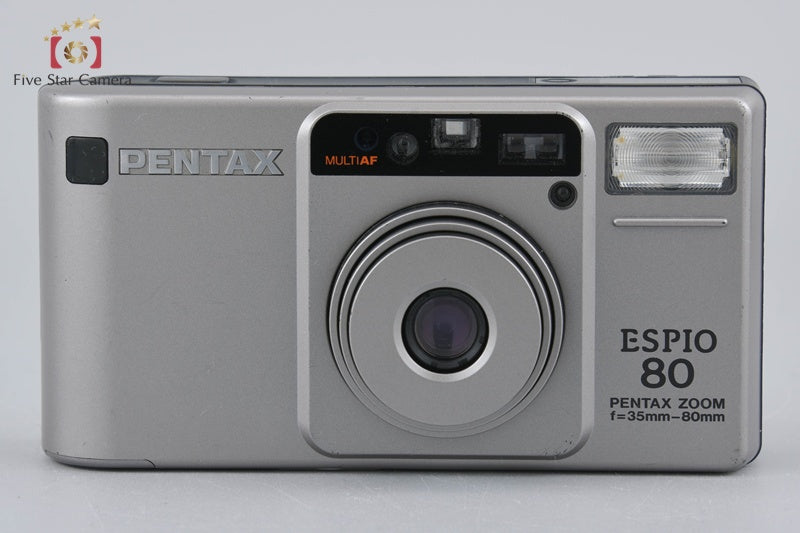 Pentax ESPIO 80 Silver 35mm Point & Shoot Film Camera