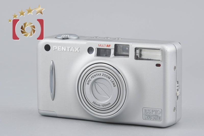 Pentax ESPIO 120SWII Silver 35mm Point & Shoot Film Camera