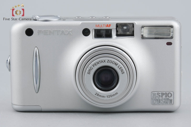 Pentax ESPIO 120SWII Silver 35mm Point & Shoot Film Camera