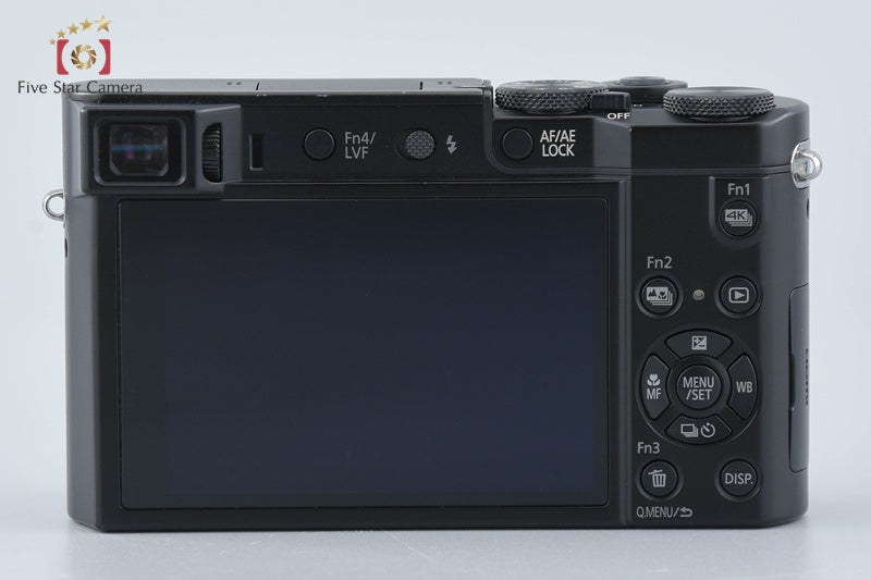 Panasonic LUMIX DMC-TX1 Black 20.1 MP Digital Camera w/ Box