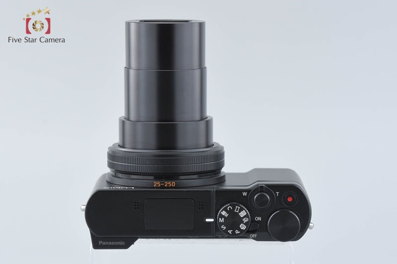 Panasonic LUMIX DMC-TX1 Black 20.1 MP Digital Camera w/ Box