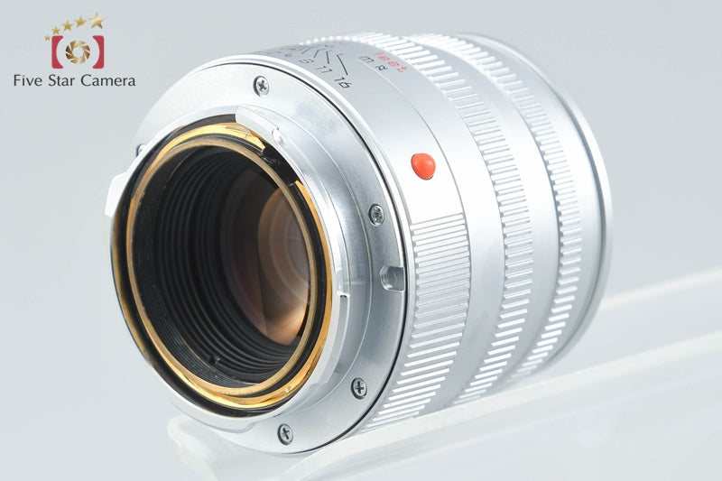 Leica SUMMICRON-M 50mm f/2 4th Silver E39 2025.12 Overhauled!!