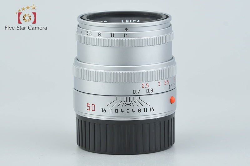 Leica SUMMICRON-M 50mm f/2 4th Silver E39 2025.12 Overhauled!!